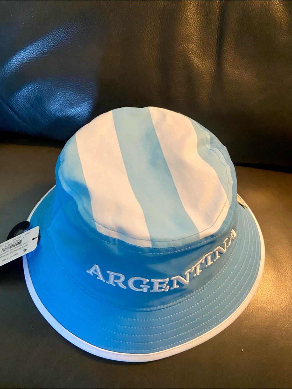🩵🤍⚽️GOOOOOOL! Adidas Argentina Lt. Blue/White Bucket Hat🩵🤍⚽️ - Picture 3 of 7